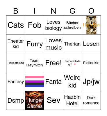 🗡️Wie ähnlich sind wir uns🩷 Bingo Card