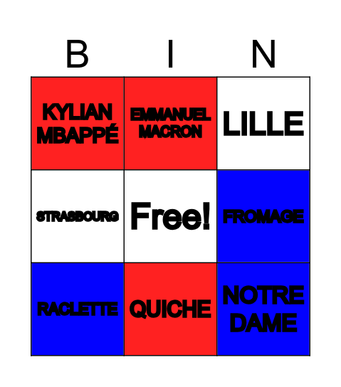 Bingo 2 Bingo Card