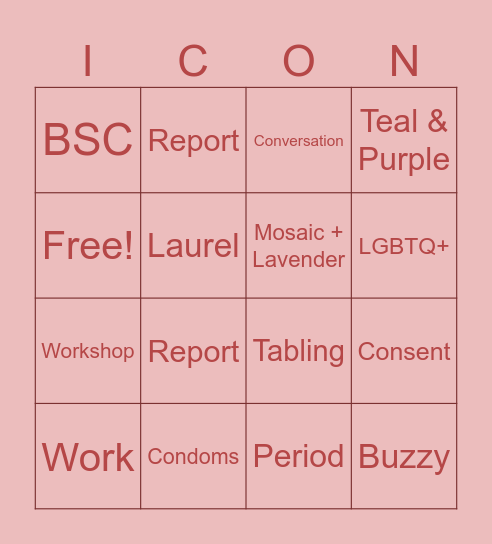 NJWC Facts Bingo Card
