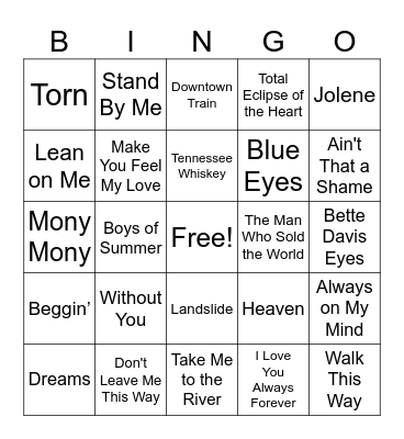 Not My First Time - Set 1 Bingo Card