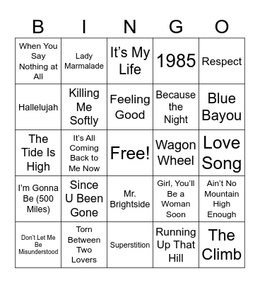 Not My First Time - Set 2 Bingo Card