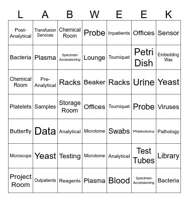 Let's Play BINGO for Bingo Card