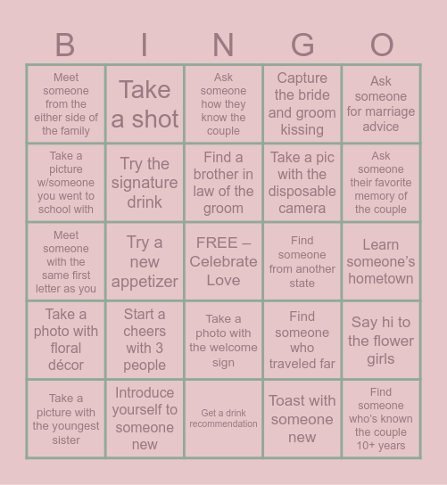 That'saMastelottoBingo Card