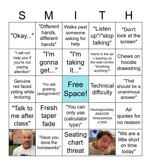 ALGEBRA 2 BINGO Card