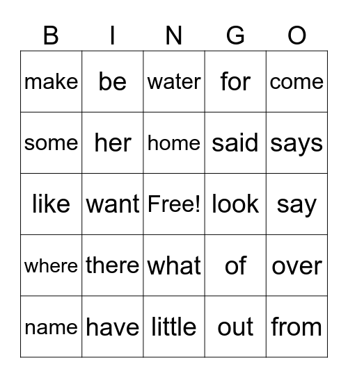 SIPPS SW Review (B) 31-40 Bingo Card