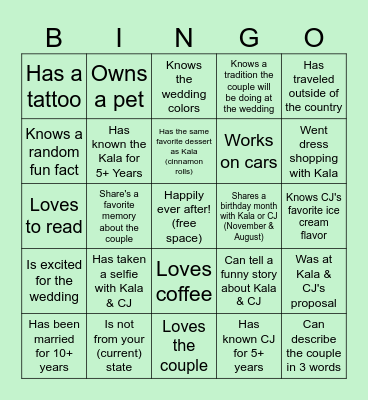 Find someone who... (one signature/box) Bingo Card