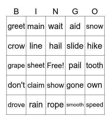 Sonday Level 27 Bingo Card