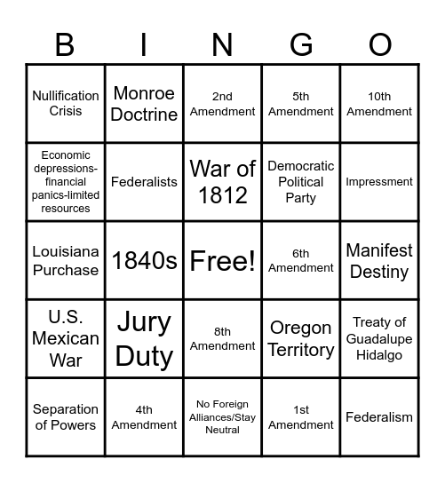 STAAR WARS Day 2 Bingo Card