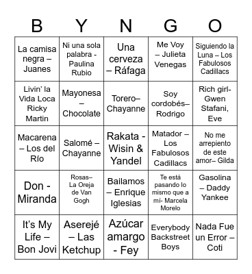 🪩 40 de mayo 🎉 Bingo Card