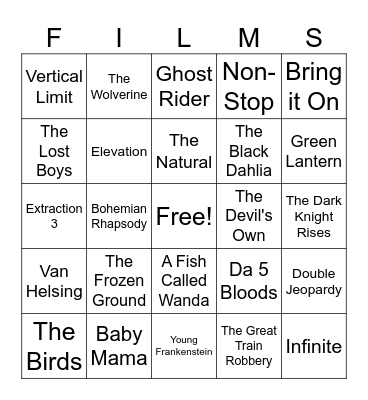 Movies_03072026 Bingo Card