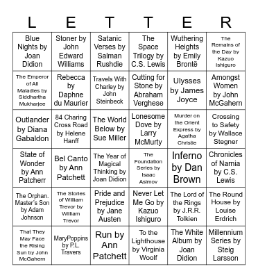 The Correspondent Bingo Card