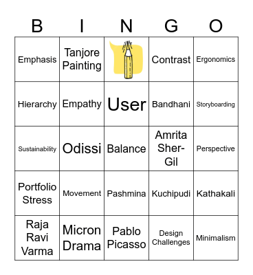 Gurumantra Design Bingo Card