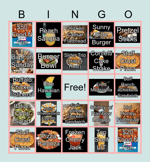 Step Into Spring Competition Bingo Card