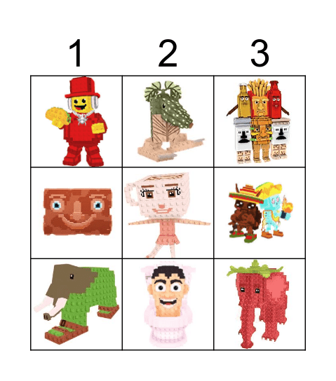BRAINROT BINGO Card