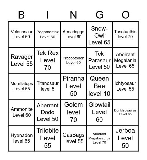 ADS Bingo! Bingo Card