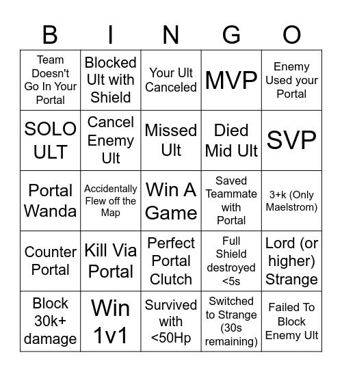 BY THE EYE OF AGOMOTTO Bingo Card