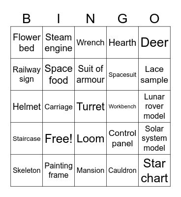 Leicester/Nottingham day Bingo Card