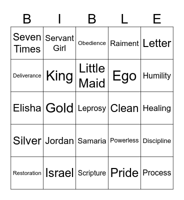 3.8.26 Bingo Card