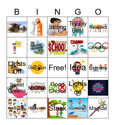 Awesome Bingo! Bingo Card