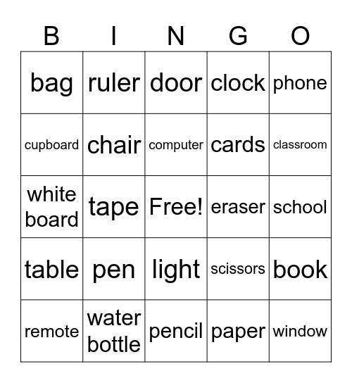 Taputapu o te Akomanga Bingo Card