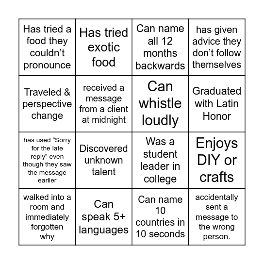 AW VETERINARY SYMPOSIUM 2026 (FIND SOMEONE WHO!) Bingo Card