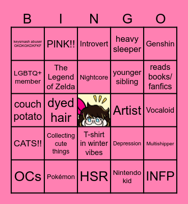 thelegendofalice's Bingo Card