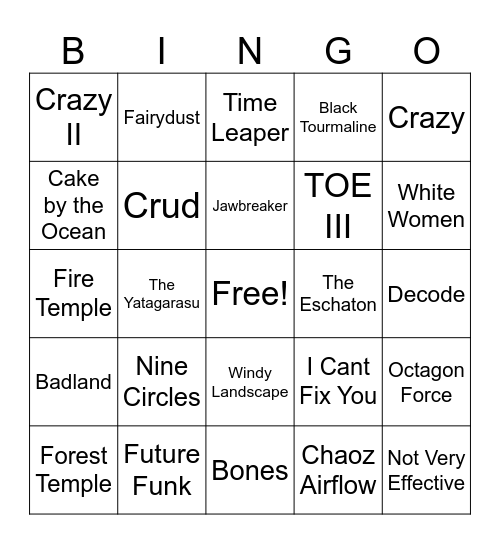 Belvis Bingo Harder >:( Bingo Card