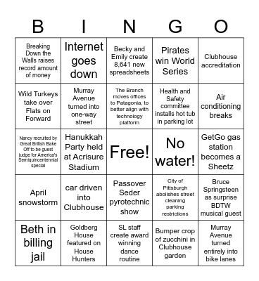 2026 BRANCH BINGO Card