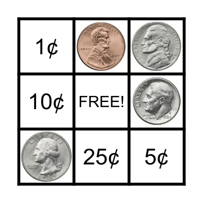 COINS BINGO Card
