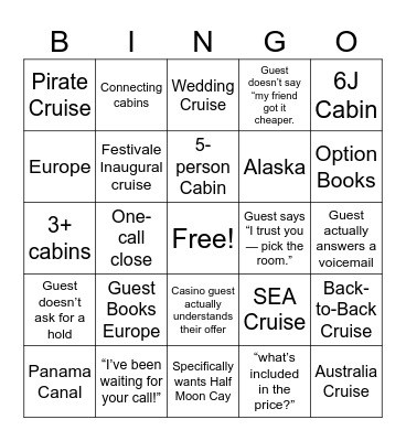 Conqueror Bingo Card