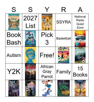 SSYRA 2026 Bingo Card
