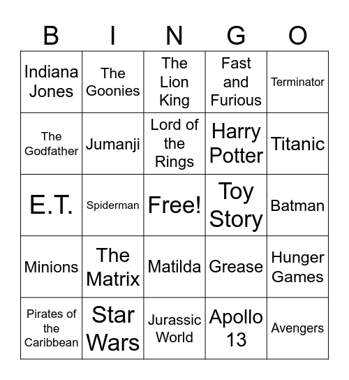 Lights, Camera, Dispatch! Bingo Card