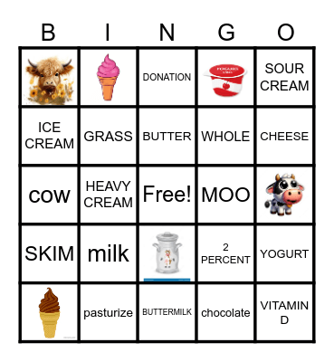 MOO MARATHON Bingo Card
