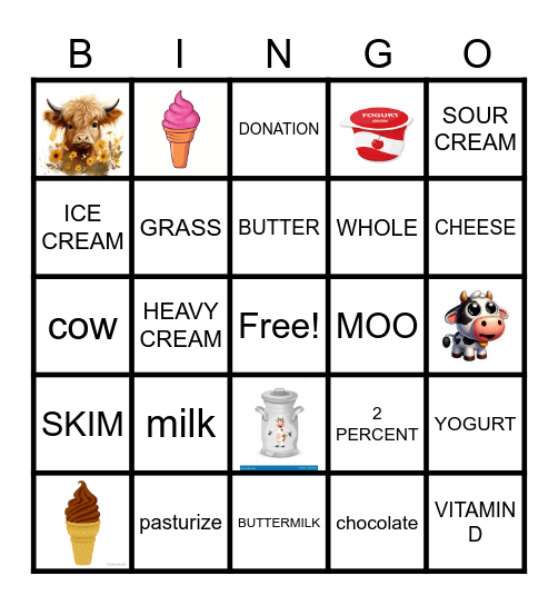 MOO MARATHON Bingo Card