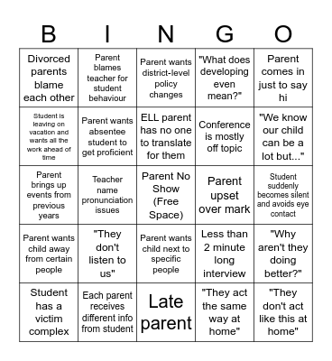 PTC Bingo Card 2026 Bingo Card