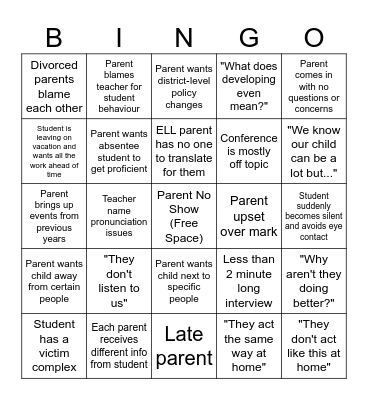 PTC Bingo Card 2026 Bingo Card