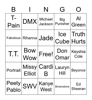 3/9/2026 Bingo Card
