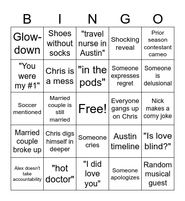LIBUSW&WS10?OHWP2025 Bingo Card