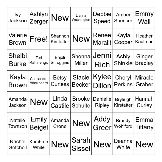 Switch Leaders Bingo Card