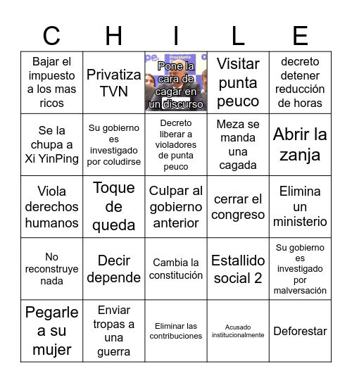 Kakas Bingo Card