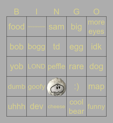 beargo Bingo Card