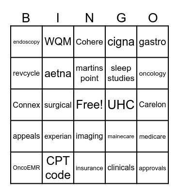 PA BINGO!! Bingo Card