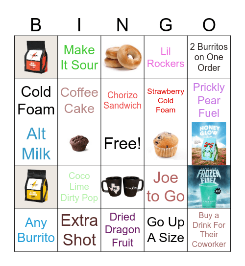 Suggestive Sell Bingo Card