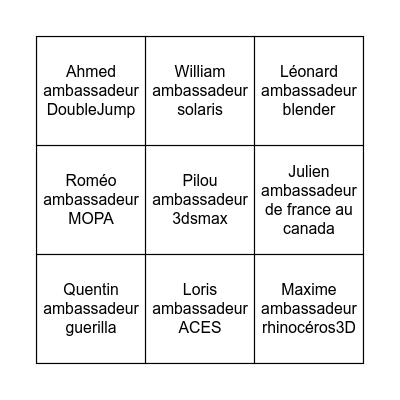Bingo 2026 Bingo Card