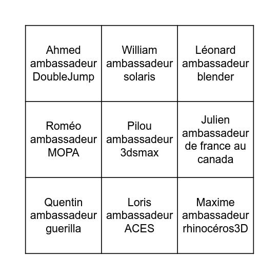 Bingo 2026 Bingo Card