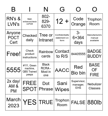 ARE U READY?! Bingo Card