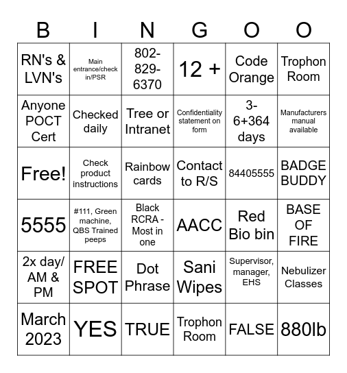 ARE U READY?! Bingo Card