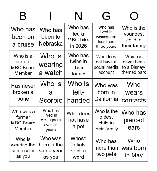 MBC May 1 BINGO Card