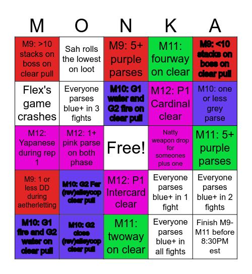 Substitute Teacher Bingo Card