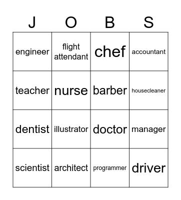 STARTUP 1 UNIT 1 LESSON 2 Bingo Card